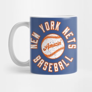 Vintage New York Mets Baseball Mug